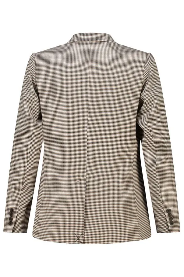Blazer à carreaux
