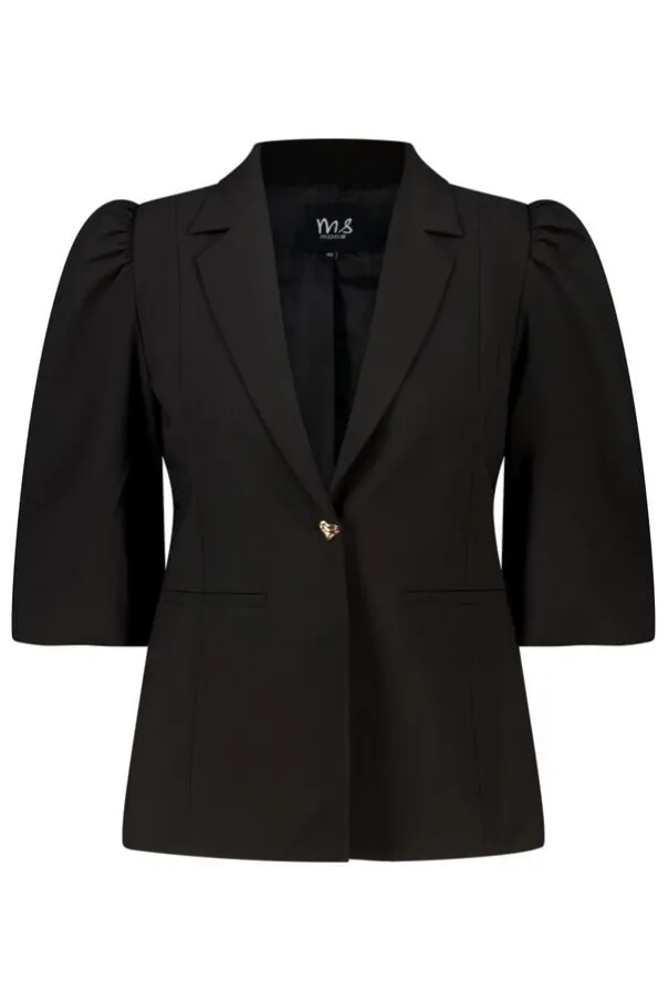 Blazer à manches bouffantes