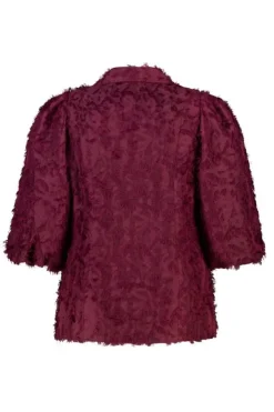 Blazer à manches bouffantes