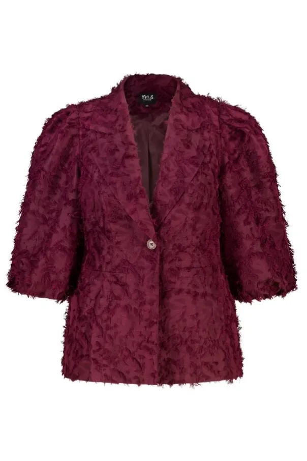 Blazer à manches bouffantes