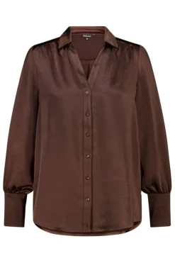 Blouse aspect satin