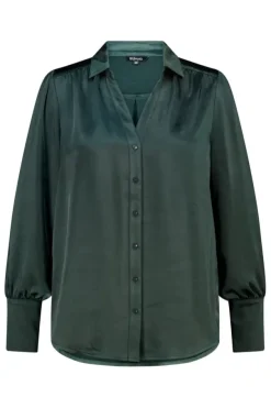 Blouse aspect satin