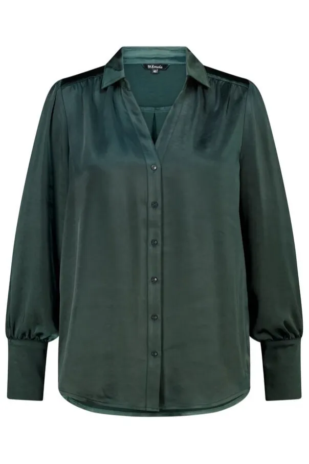 Blouse aspect satin