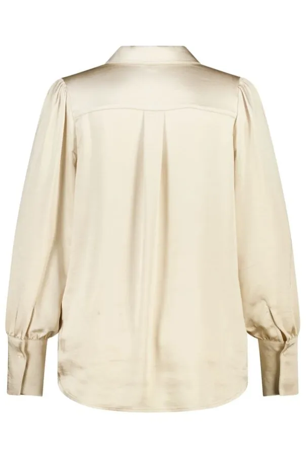 Blouse aspect satin