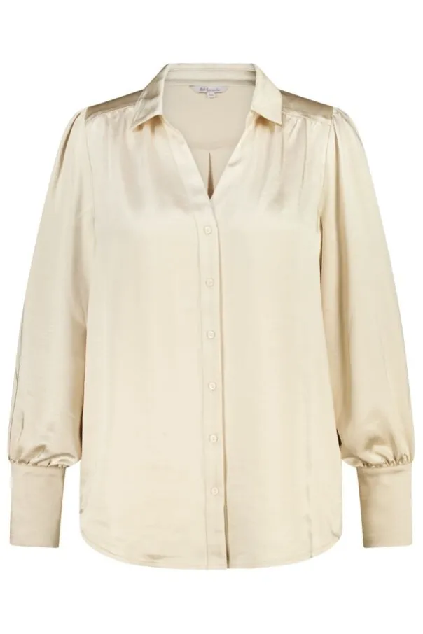 Blouse aspect satin