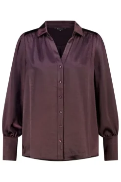Blouse aspect satin