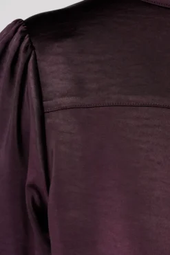 Blouse aspect satin