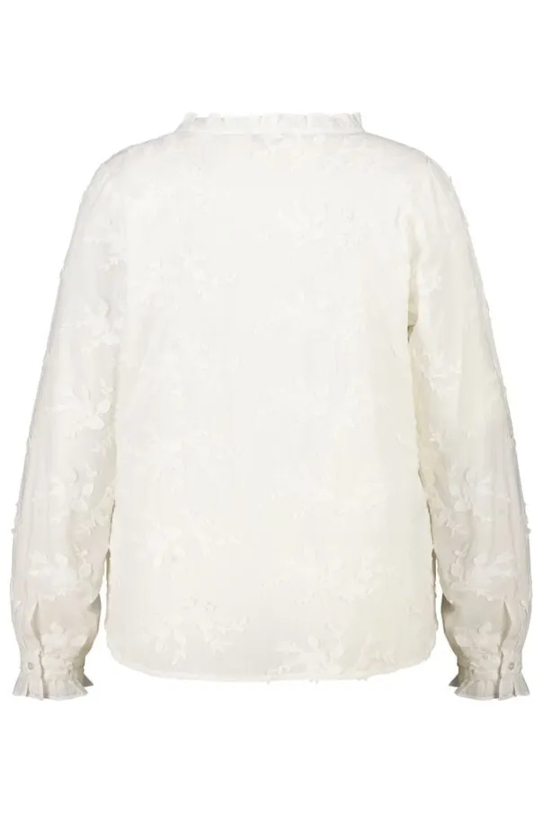 Blouse avec broderies