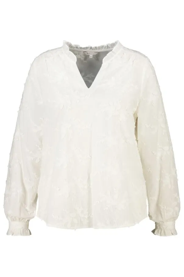 Blouse avec broderies