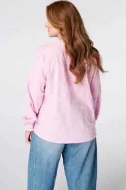 Blouse avec broderies
