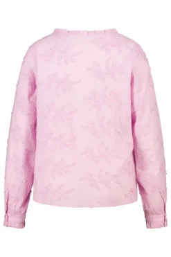 Blouse avec broderies