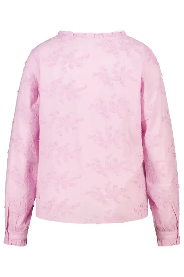 Blouse avec broderies