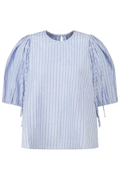 Blouse avec manches bouffantes