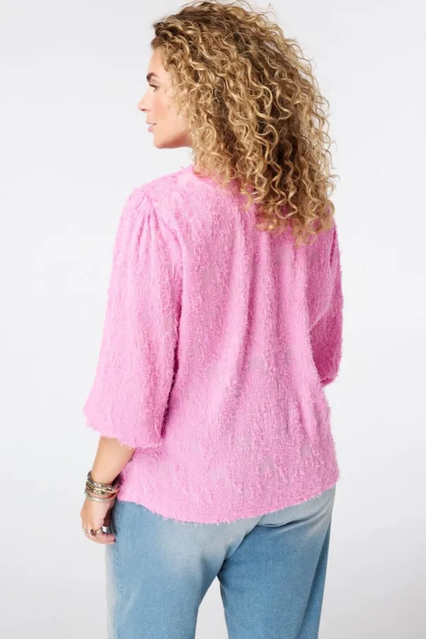 Blouse à col en V