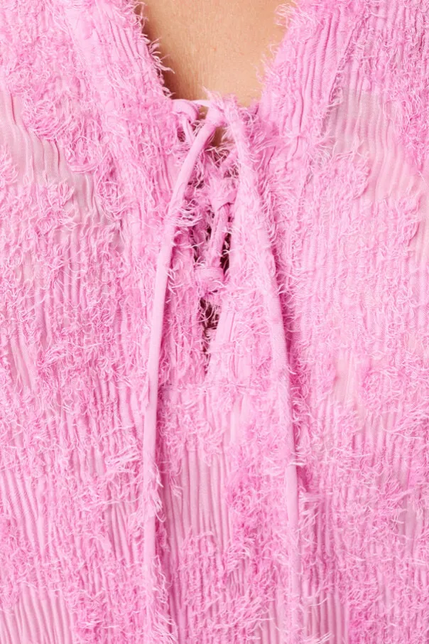 Blouse à col en V