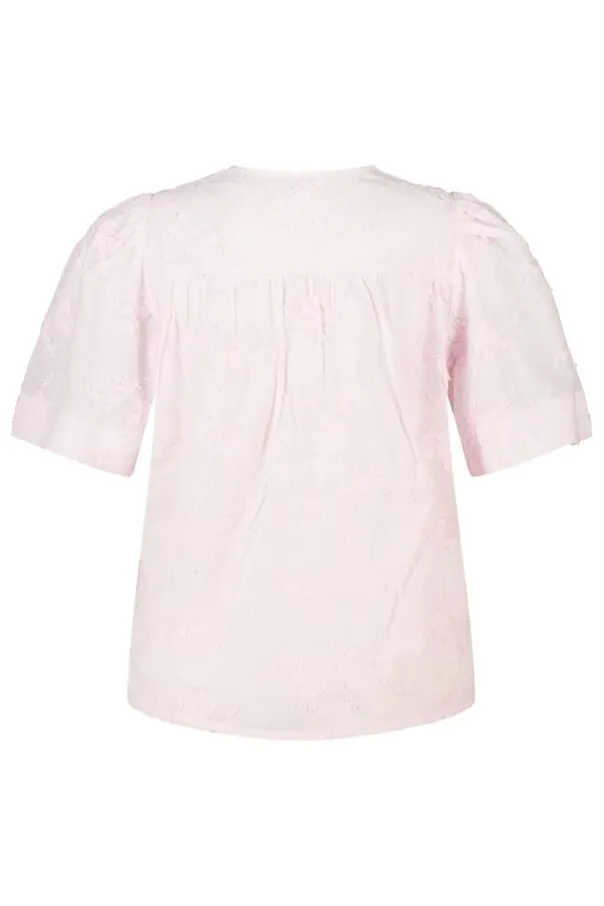 Blouse en coton avec broderie