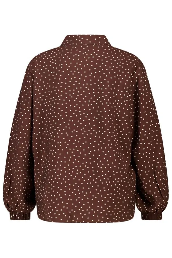 Blouse à pois