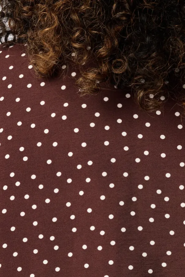 Blouse à pois
