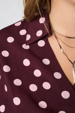 Blouse à pois