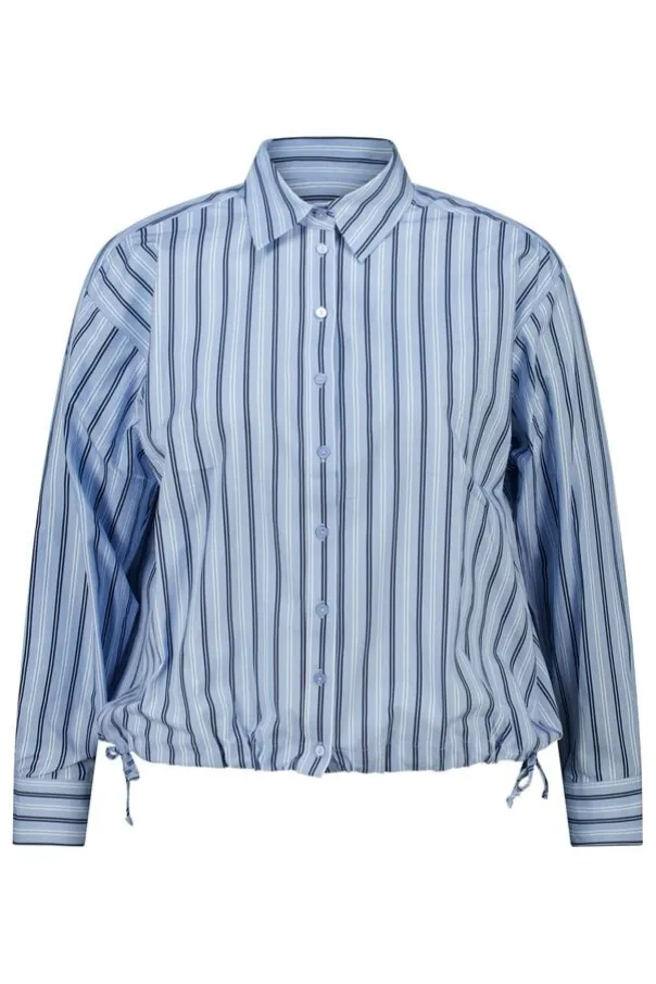 Blouse rayée coupe ballon