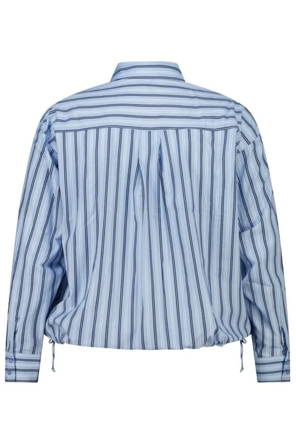 Blouse rayée coupe ballon