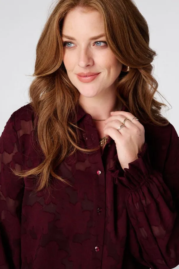 Blouse transparente