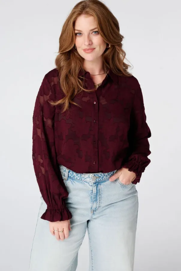 Blouse transparente
