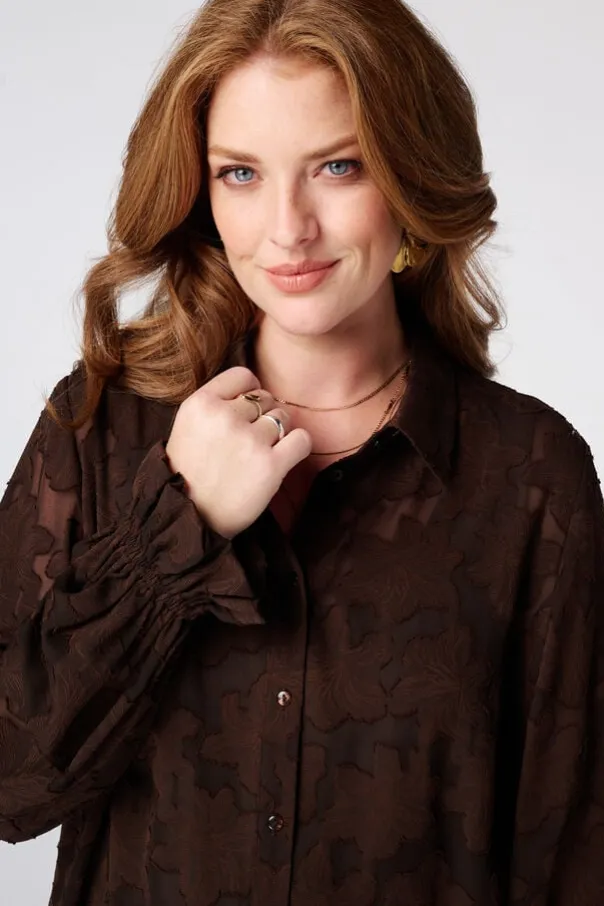 Blouse transparente