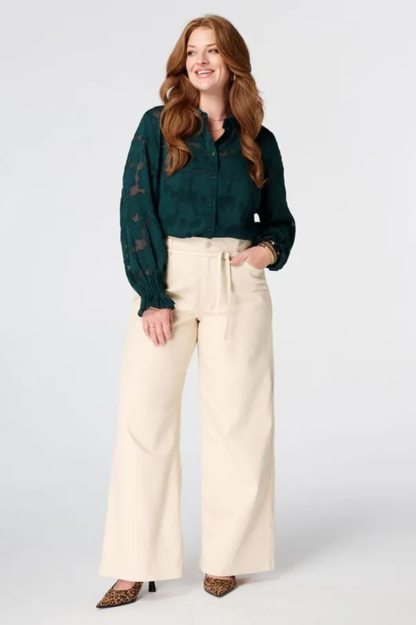 Blouse transparente