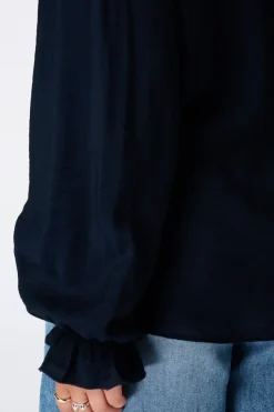 Blouse à volants