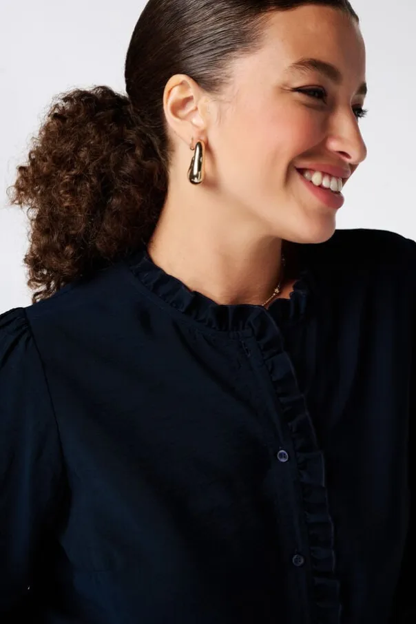 Blouse à volants