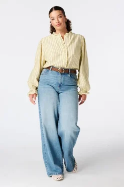 Blouse à volants