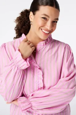 Blouse à volants