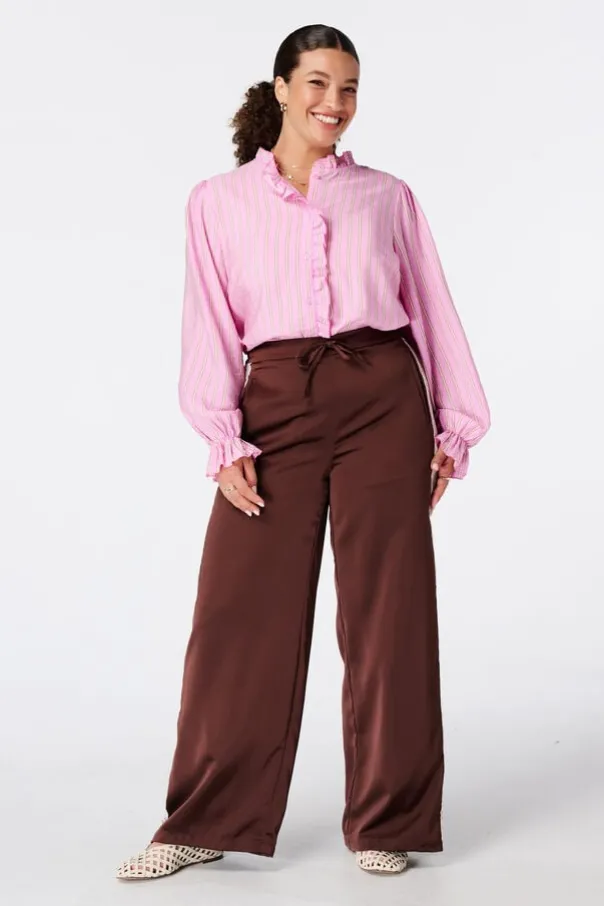 Blouse à volants
