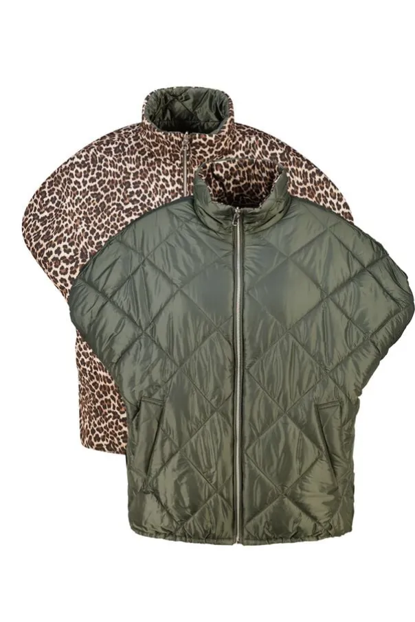 Bodywarmer matelassée réversible