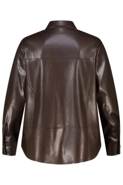 Chemise en similicuir