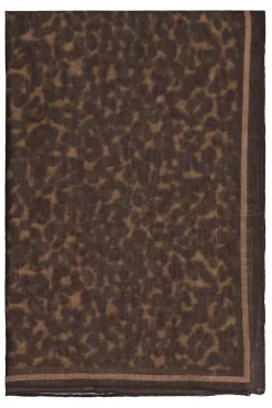 Foulard à imprimé animal