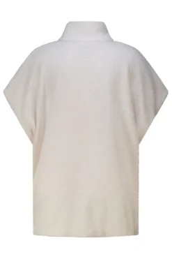 Gilet doux à boutons-pression