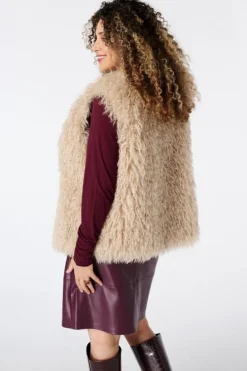 Gilet doux sans manches