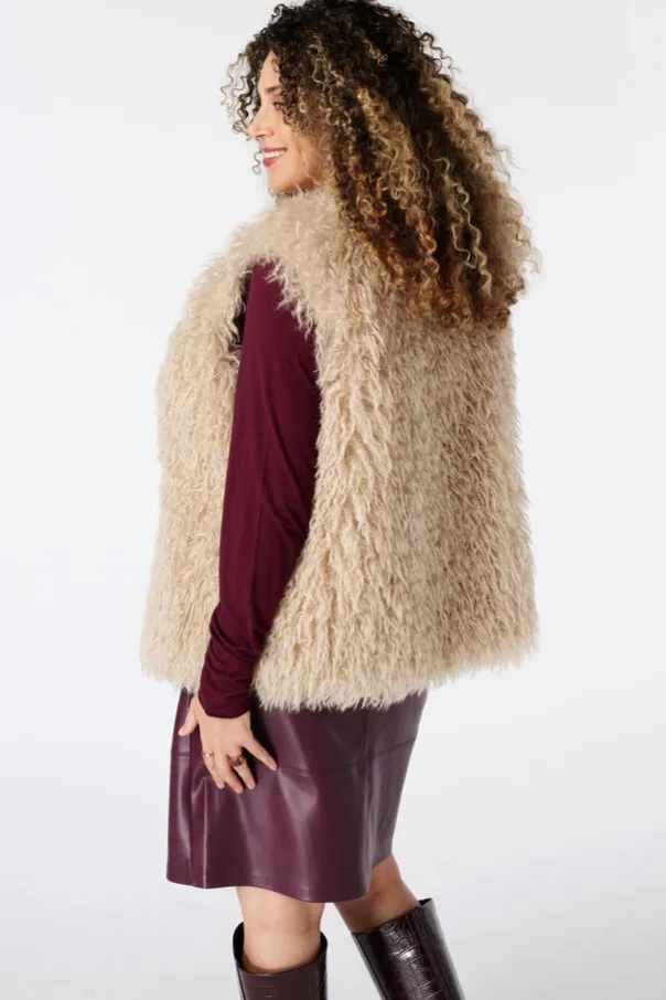Gilet doux sans manches