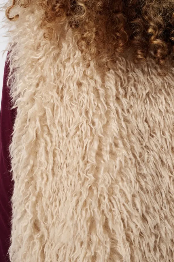 Gilet doux sans manches