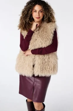 Gilet doux sans manches