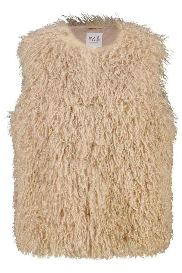 Gilet doux sans manches