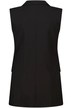 Gilet long à fermeture boutonnée