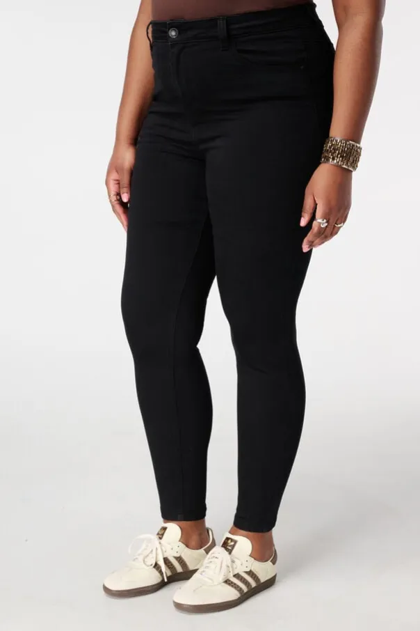 Jean skinny taille haute CHERRY