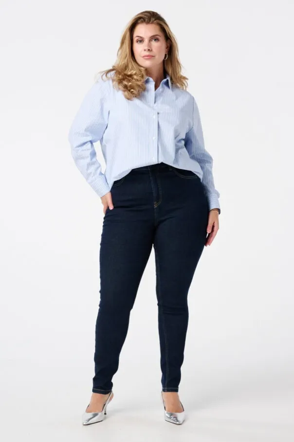 Jean skinny taille haute CHERRY