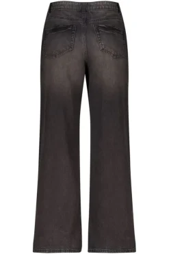 Jeans larges à taille haute