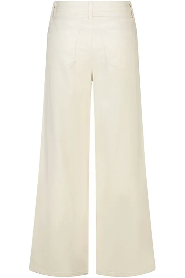 Jean wide leg avec cordon à nouer