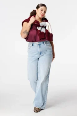 Jean wide leg IVY
