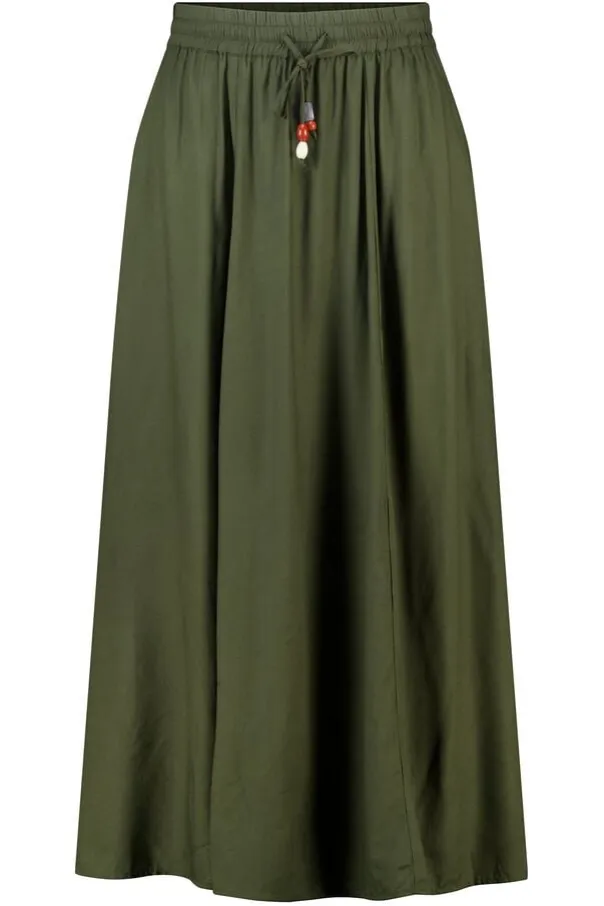 Jupe maxi avec taille élastique